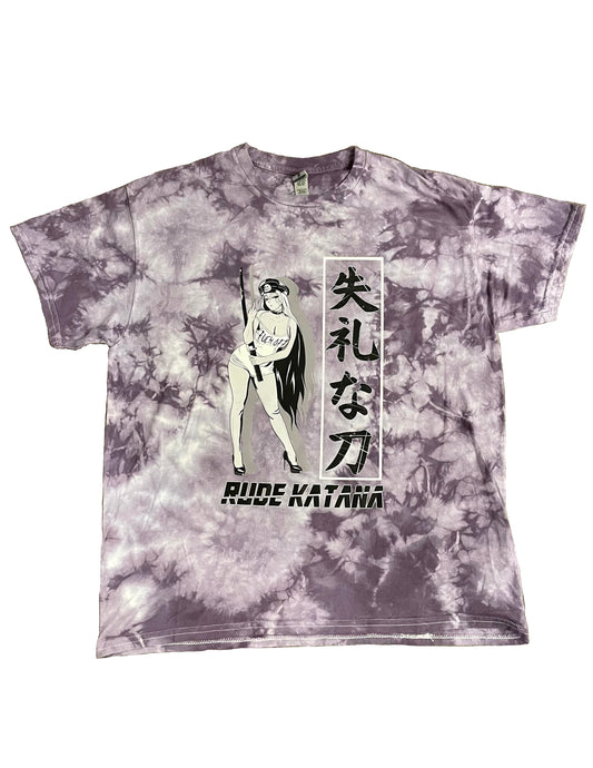 Rude Katana “Madame F*ck Off” Tie Dye Short Sleeve T-Shirt