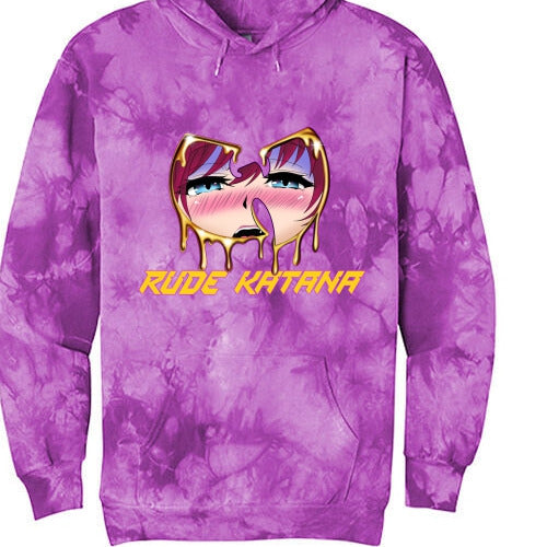 uWu-Tang Purple Tie-Dye Hoodie