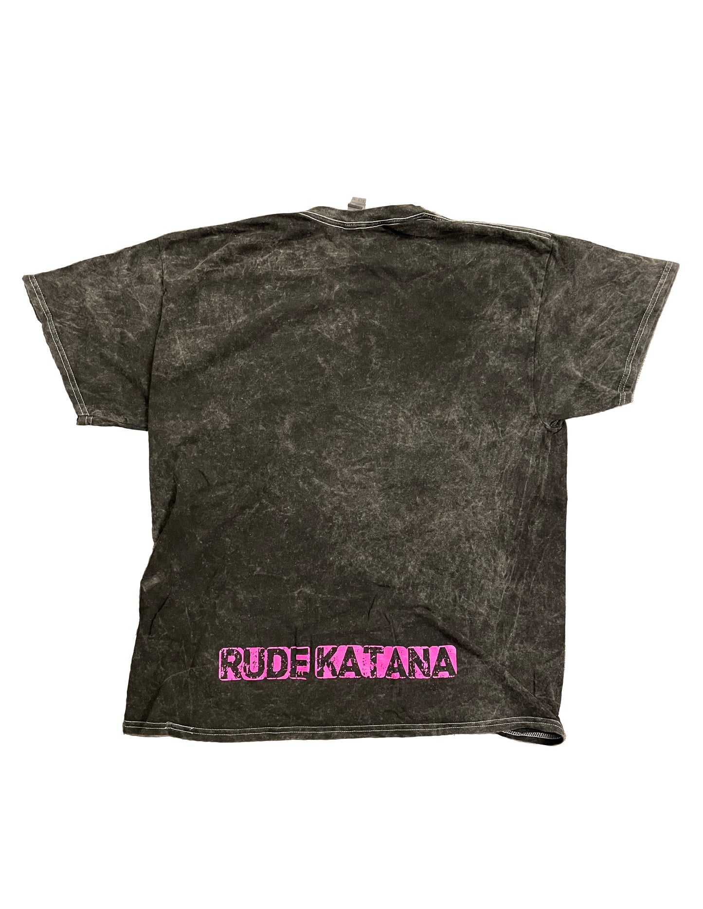 Rude Katana Neon Girl Vintage Wash T-Shirt