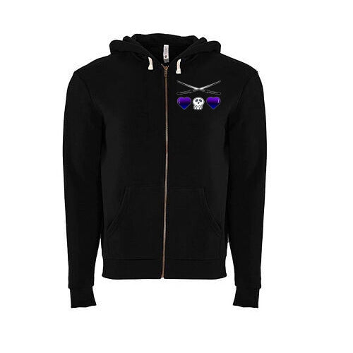 Lounging Lingerie Zip-Up