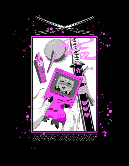 Weeb Boy Black Tee